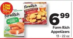 Weis Markets Farm Rich Appetizers offer