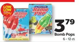 Weis Markets Bomb Pops offer