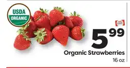 Weis Markets Organic Strawberries offer