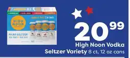 Weis Markets High Noon Vodka Seltzer Variety offer