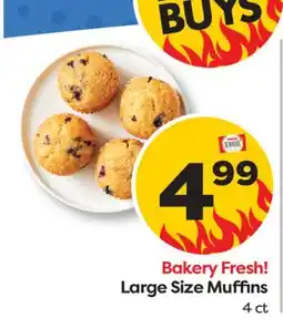 Weis Markets Large Size Muffins offer