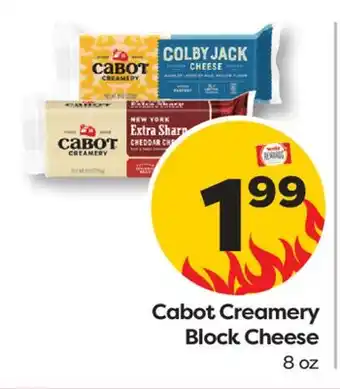 Weis Markets Cabot Creamery Block Cheese offer