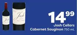 Weis Markets Josh Cellars Cabernet Sauginon offer
