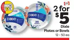 Weis Markets Dixie Plates or Bowls offer
