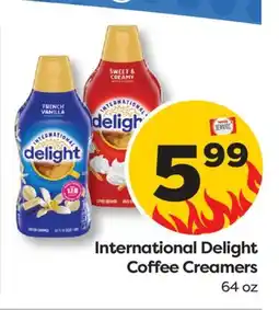 Weis Markets International Delight Coffee Creamers offer