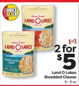 Weis Markets Land O Lakes Shredded Cheese offer
