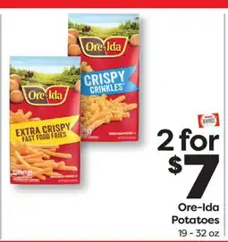 Weis Markets Ore-Ida Potatoes offer