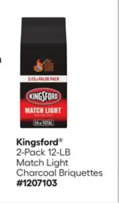 Lowe's 2-Pack 12-LB Match Light Charcoal Briquettes offer