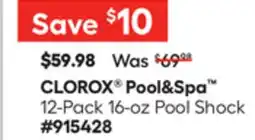Lowe's Pool & Spa 12-Pack 16-oz Pool Shock offer