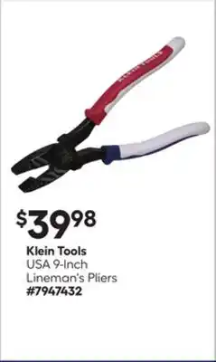 Lowe's USA 9-Inch Lineman's Pliers offer
