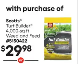 Lowe's Turf Builder 4,000-sq ft Weed and Feed offer