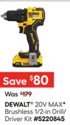 Lowe's 20V MAXF Brushless 1/2-in Drill/ Driver Kit offer