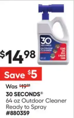 Lowe's 64 oz Outdoor Cleaner Ready to Spray offer
