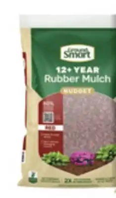 Lowe's 0.8-cu ft Rubber Mulch Nuggets offer