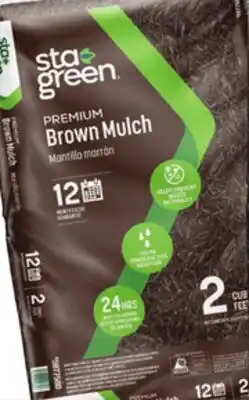Lowe's 2-cu ft PremiumMulch offer