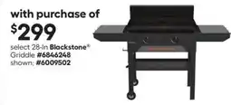 Lowe's 28-In Griddle offer
