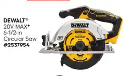Lowe's DEWALT 20V MAX 6-1/2-in Circular Saw offer