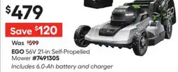 Lowe's 56V 21-in Self-Propelled Mower offer