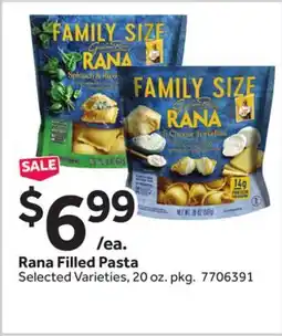 Stop&Shop Rana Filled Pasta offer