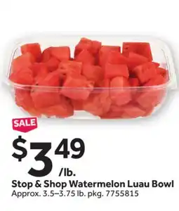 Stop&Shop Stop & Shop Watermelon Luau Bowl offer