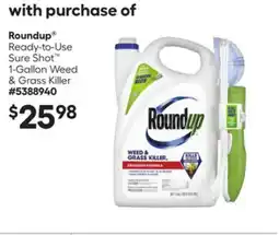 Lowe's Ready-to-Use Sure Shot 1-Gallon Weed & Grass Killer offer