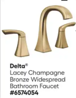 Lowe's Lacey Champagne Bronze Widespread Bathroom Faucet offer
