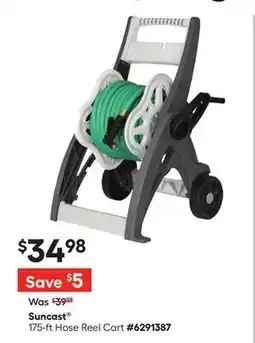 Lowe's 175-ft Hose Reel Cart offer