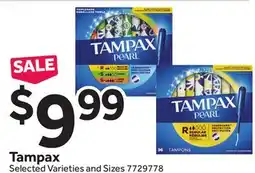Stop&Shop Tampax offer