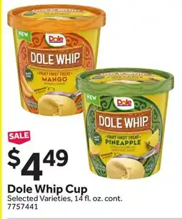 Stop&Shop Dole Whip Cup offer