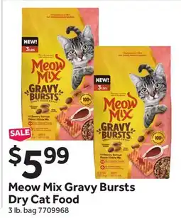 Stop&Shop Meow Mix Gravy Bursts Dry Cat Food offer