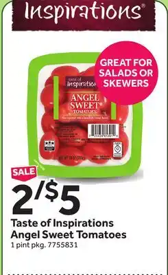 Stop&Shop Taste of Inspirations Angel Sweet Tomatoes offer