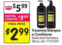 Stop&Shop Tresemme Shampoo or Conditioner offer