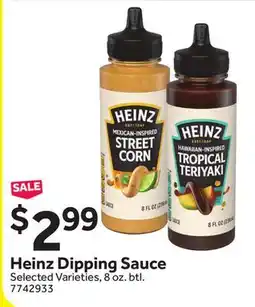 Stop&Shop Heinz Dipping Sauce offer