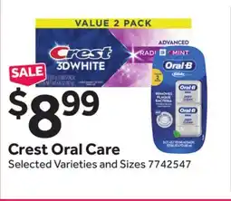 Stop&Shop Crest Oral Care offer