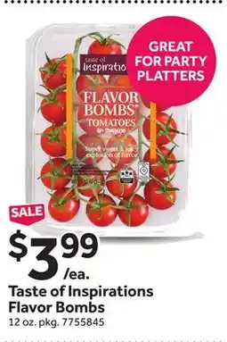 Stop&Shop Taste of Inspirations Flavor Bombs offer