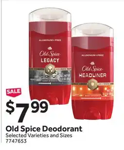 Stop&Shop Old Spice Deodorant offer