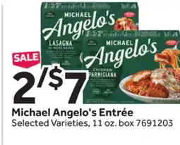 Stop&Shop Michael Angelo's Entrée offer