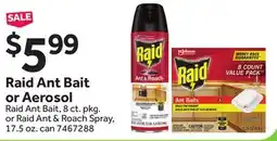 Stop&Shop Raid Ant Bait or Aerosol offer
