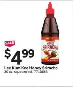 Stop&Shop Lee Kum Kee Honey Sriracha offer