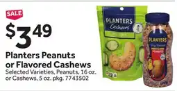 Stop&Shop Planters Peanuts or Flavored Cashews offer