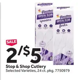 Stop&Shop Stop & Shop Cutlery offer