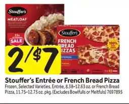 Stop&Shop Stouffer's Entrée or French Bread Pizza offer