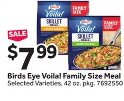 Stop&Shop Birds Eye Voila! Family Size Meal offer