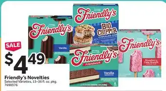 Stop&Shop Friendly's Novelties offer