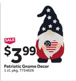 Stop&Shop Patriotic Gnome Decor offer