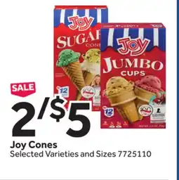 Stop&Shop Joy Cones offer