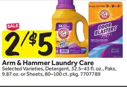Stop&Shop Arm & Hammer Laundry Care offer