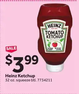 Stop&Shop Heinz Ketchup offer