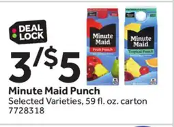 Stop&Shop Minute Maid Punch offer