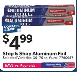 Stop&Shop Stop & Shop Aluminum Foil offer